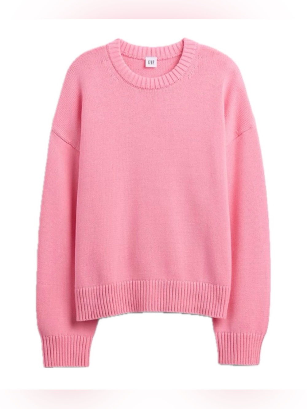 GAP Pink Crewneck Sweater XL 100% cotton 18 20